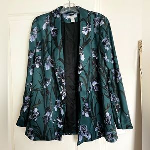 LIKE NEW H&M Women’s floral blazer sz 10